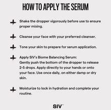 Load image into Gallery viewer, SIV BIOME BALANCING SERUM
